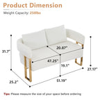 Modern Loveseat Sofa