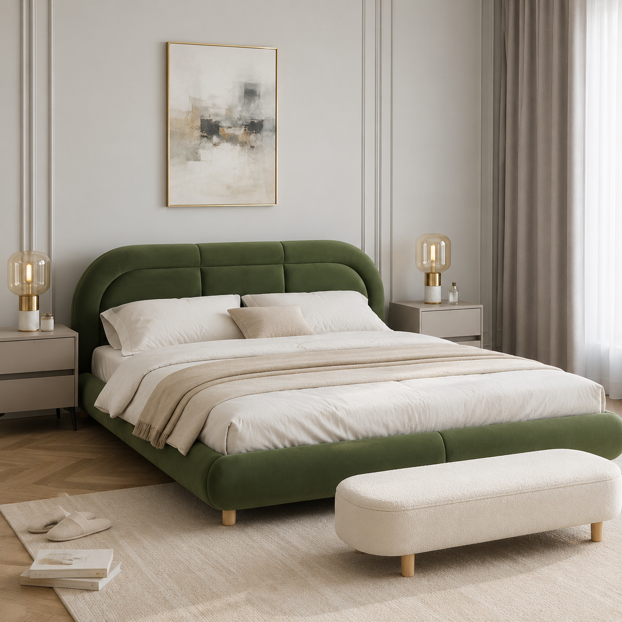 Low Profile Platform Bed