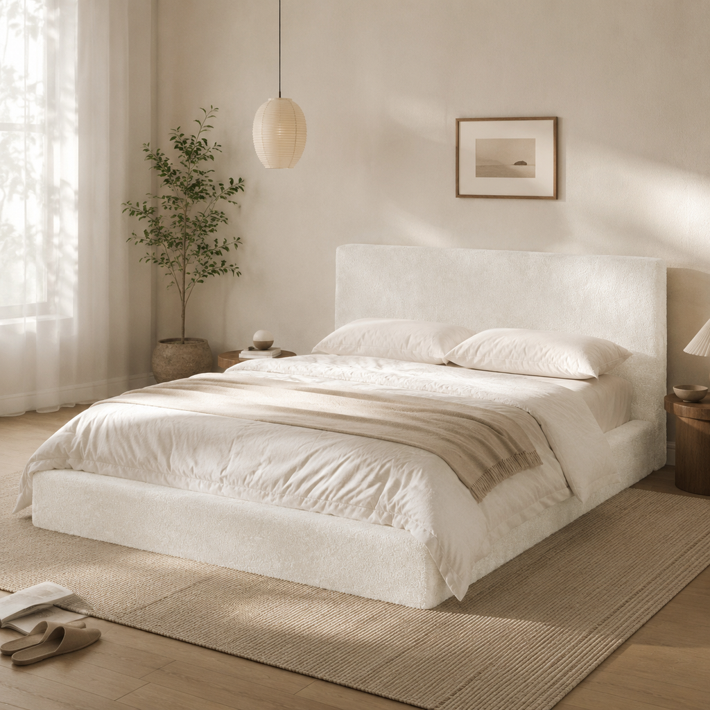 Cloud Upholstered Platform Bed
