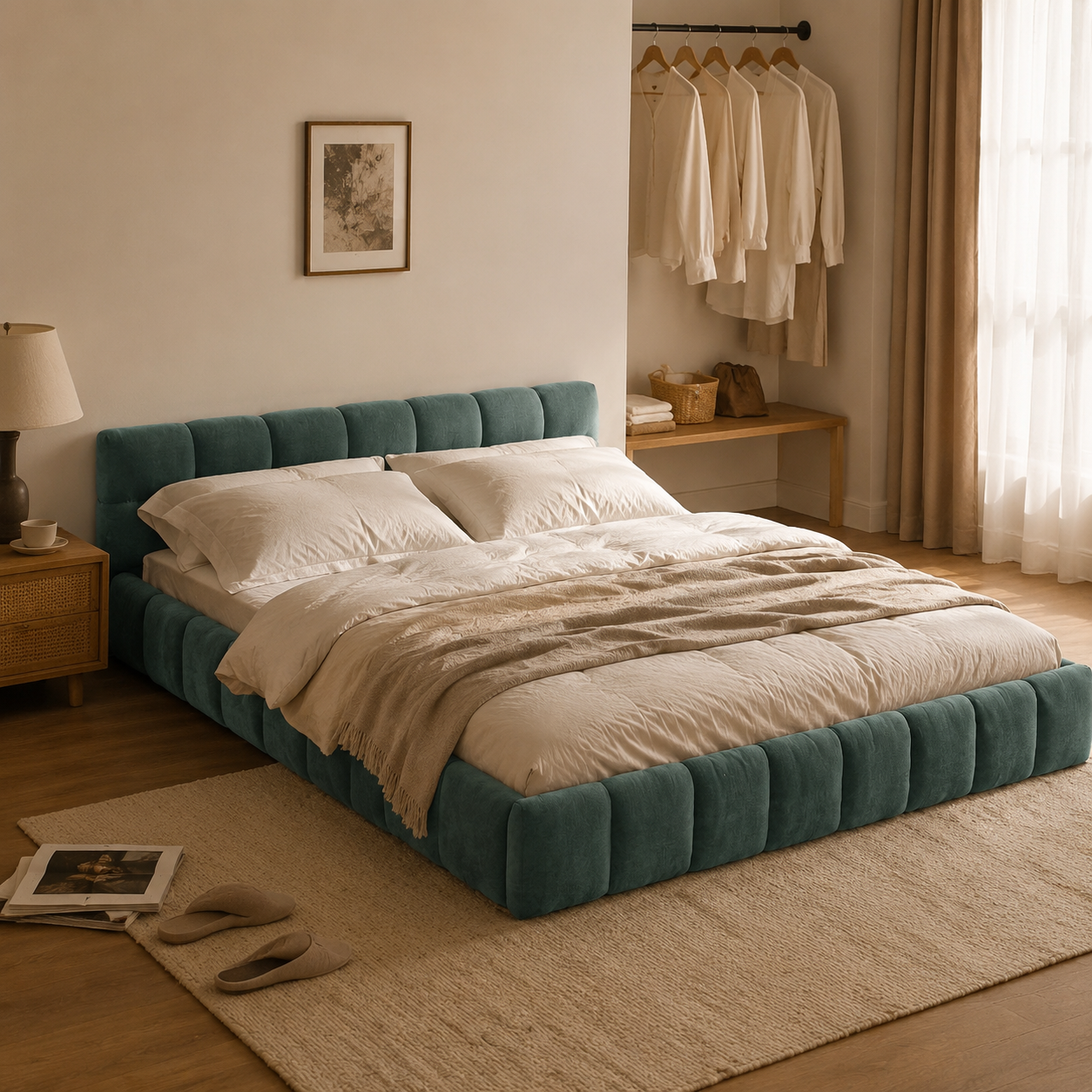 Low Profile Platform Bed