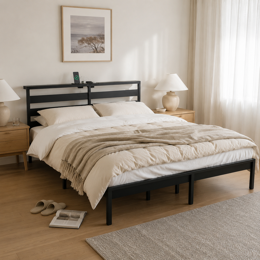 Metal Platform Bed