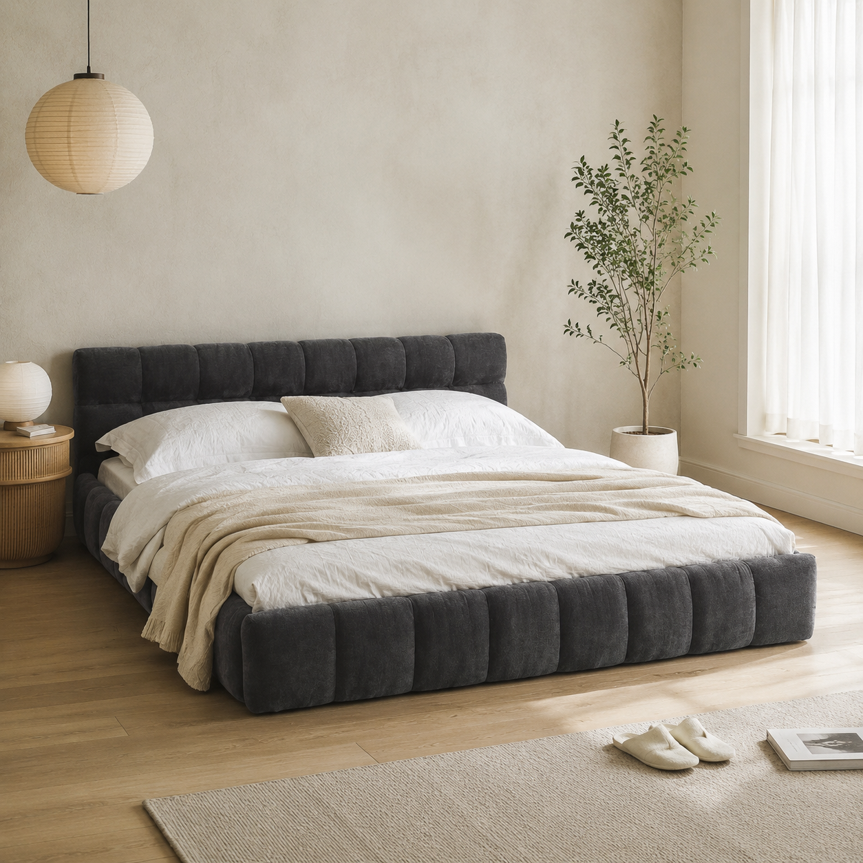 Low Profile Platform Bed