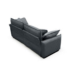Large Deep-Seat 2-Seat Corduroy Sofa