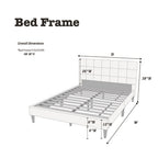 Upholstered Platform Bed