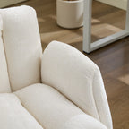 Modern Chenille Swivel Office Chair