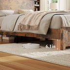 Wood Platform Bed