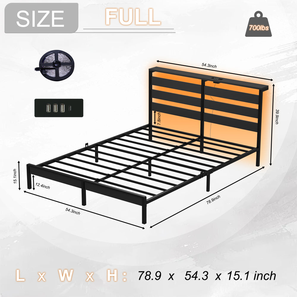 Metal Platform Bed