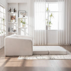 71" 2-in-1 Pull Out Foldable Loveseat Sofa Bed