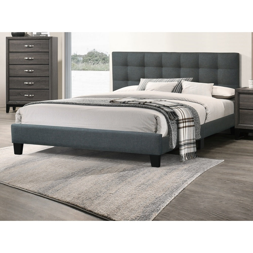 Upholstered Platform Bed