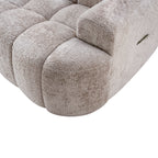 100" Extra Large Curved Front Sofa