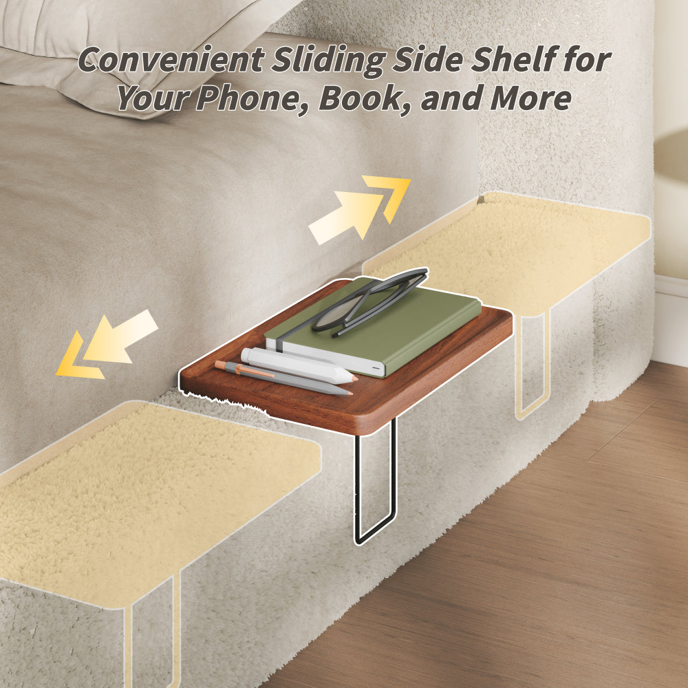 Cloud Upholstered Platform Bed