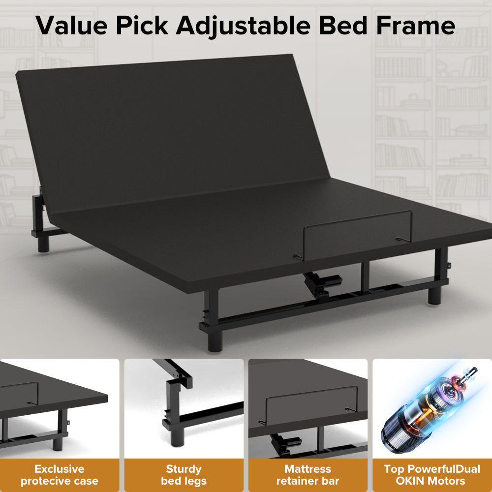 Queen Size Adjustable Bed Base