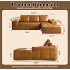 Boneless Couches for Living Room