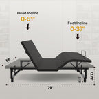 Queen Size Adjustable Bed Base