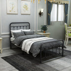 Victorian Metal Platform Bed Frame