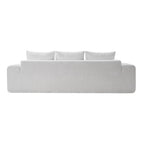 100" Extra Large Curved Front Sofa