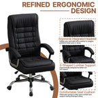 Executive High-Back PU Leather Office Chair