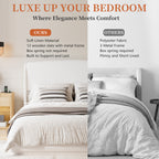 Linen Upholstered Platform Bed