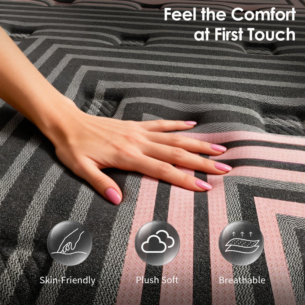 Noir H14 Hybrid Mattress — 10"