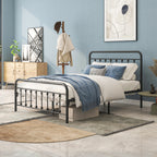 Victorian Metal Platform Bed Frame