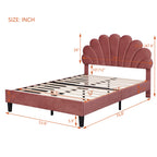 Velvet Platform Bed