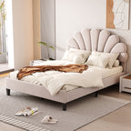 Velvet Platform Bed