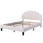 Velvet Platform Bed