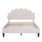 Velvet Platform Bed