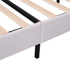 Velvet Platform Bed