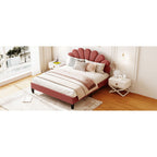 Velvet Platform Bed
