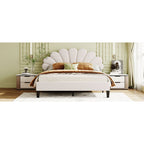 Velvet Platform Bed