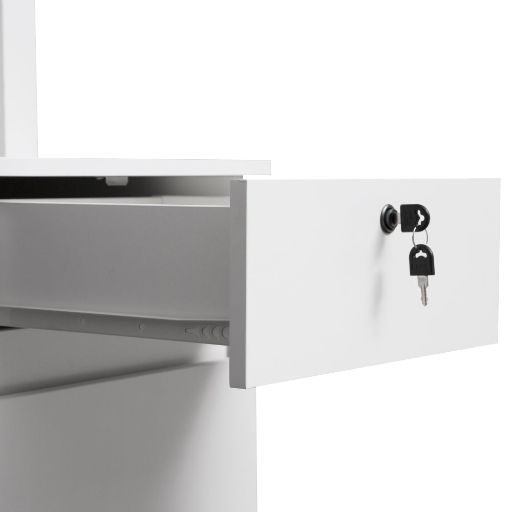 Computer Desk with Hutch & Bookshelf