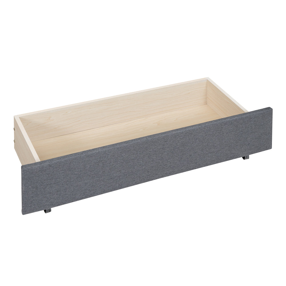 Upholstered Platform Bed with 2 Storage Drawers