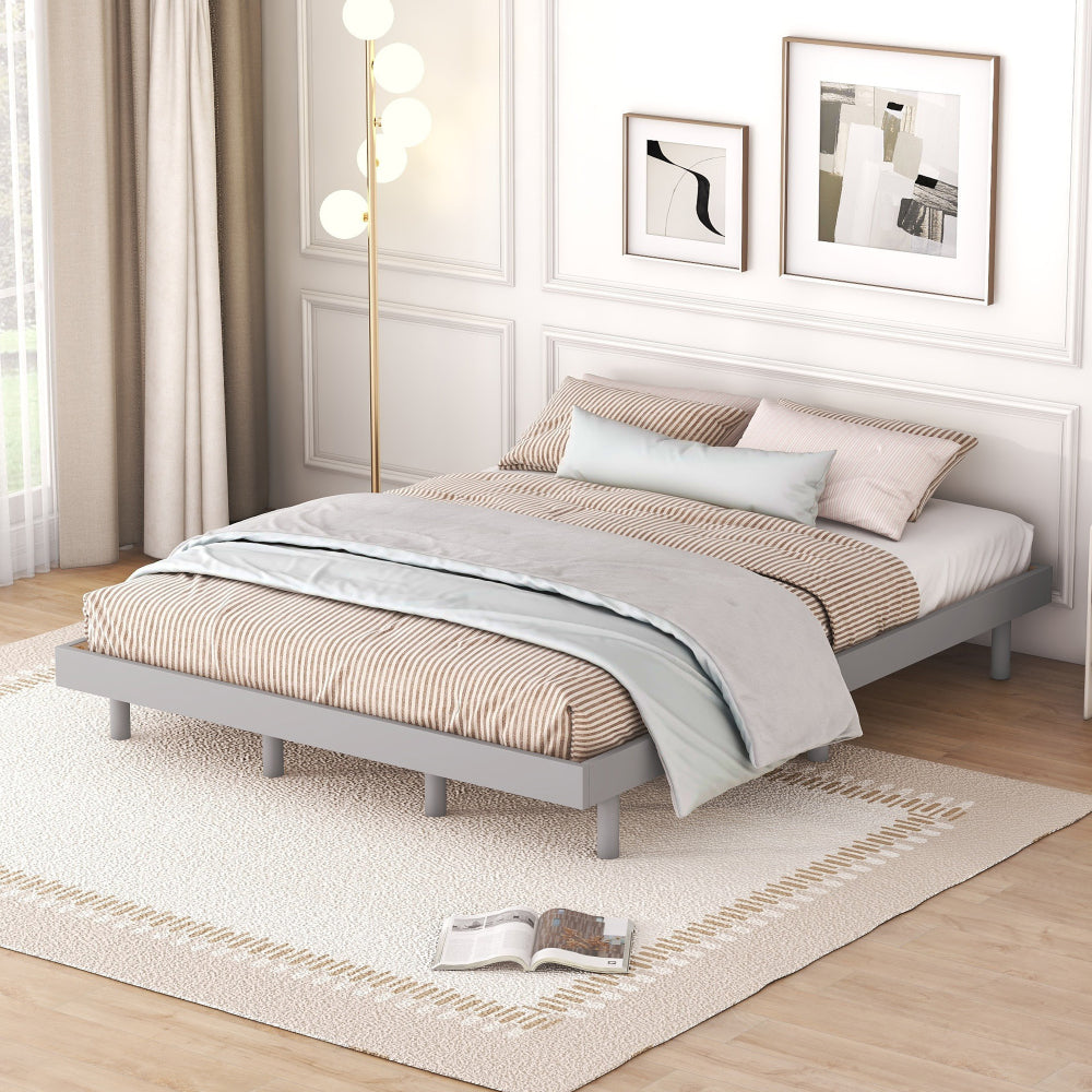 Modern Floating Platform Bed