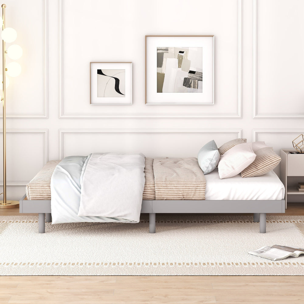 Modern Floating Platform Bed