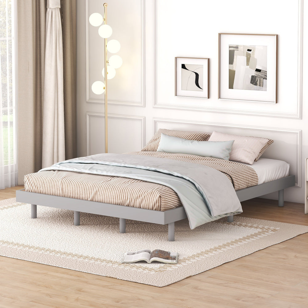 Modern Floating Platform Bed