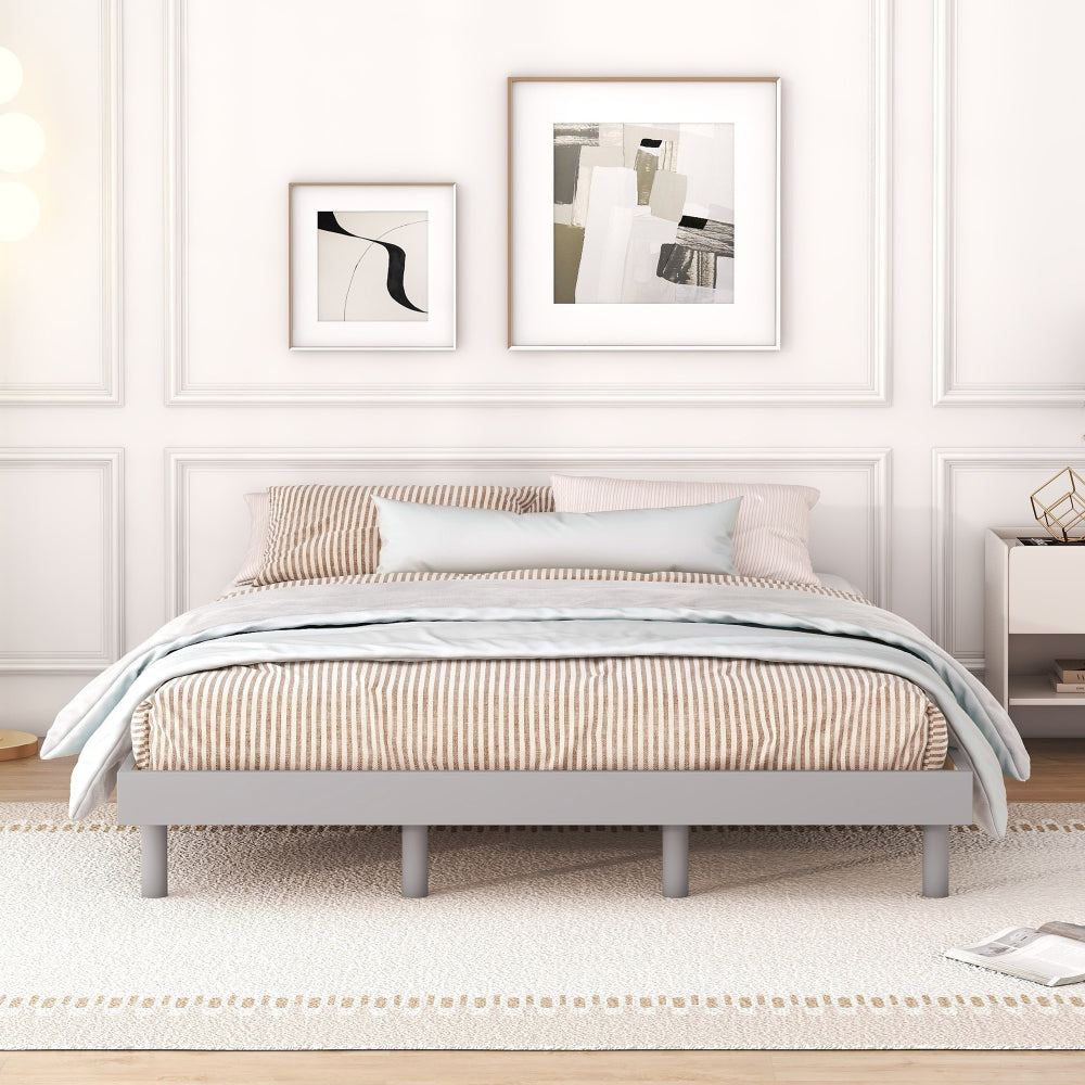 Modern Floating Platform Bed