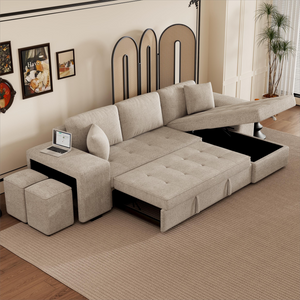 Cream 3 Seat