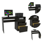 Louisiana Writing Computer Desk with 3 Storage