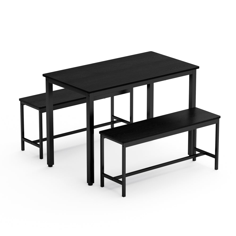 43.3" Industrial Dining Table Set for 4