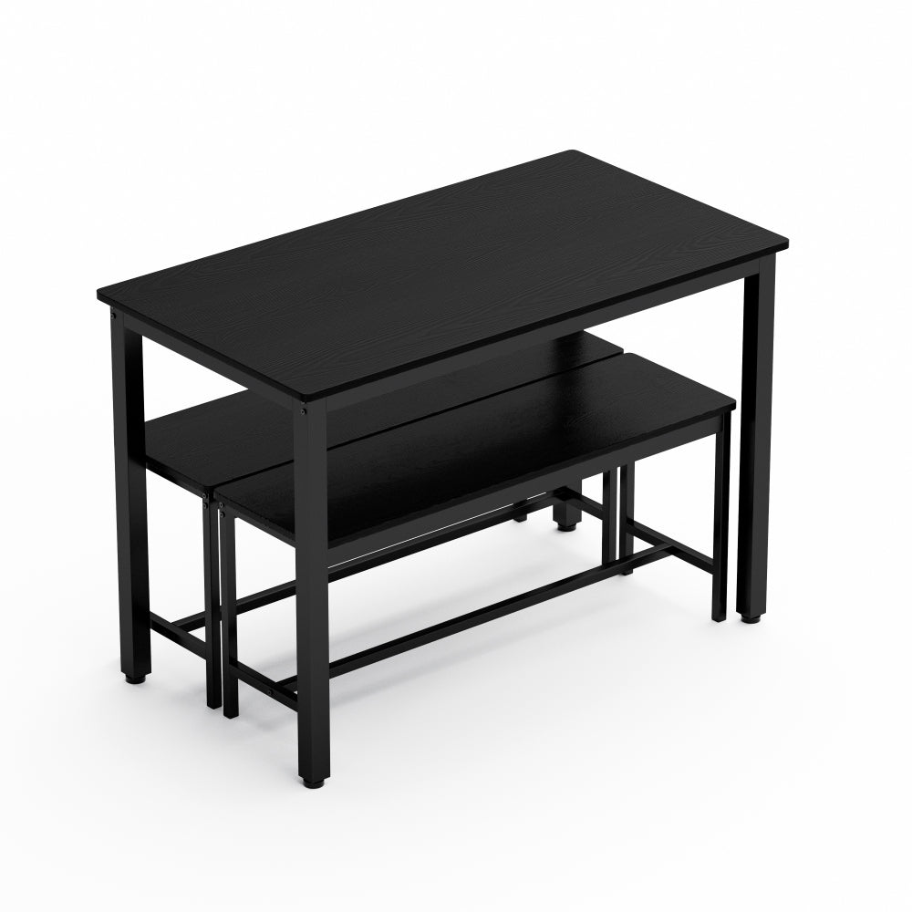 43.3" Industrial Dining Table Set for 4