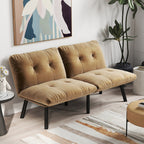 63" Convertible Folding Sofa Bed