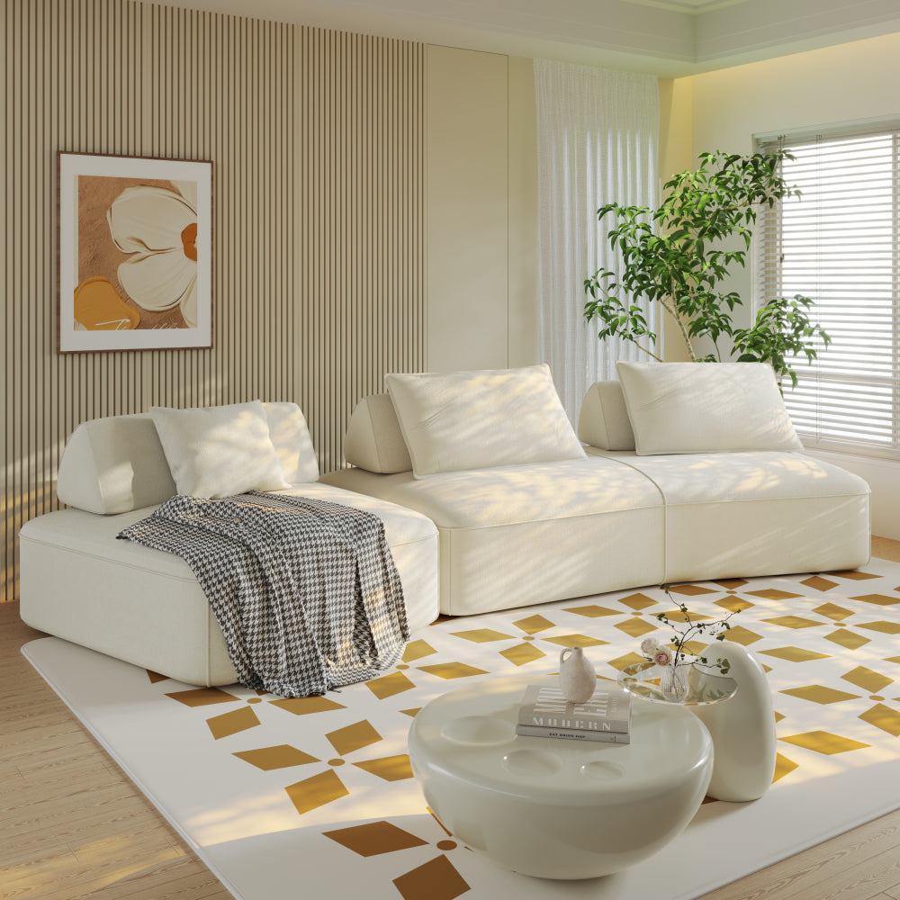 139" Oversized Modular Sectional Sofa