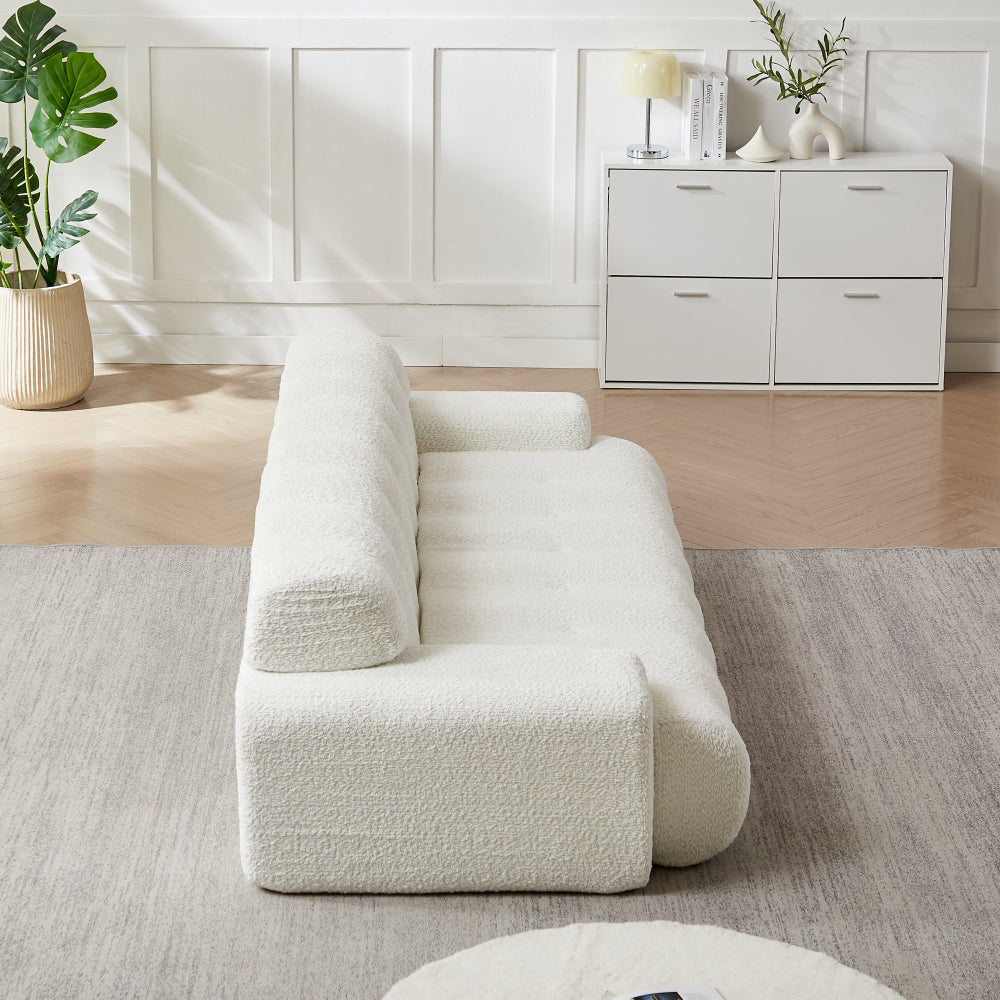 87.4" Cloud Series 3-Seat Minimalist