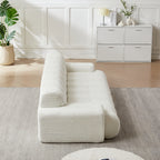 87.4" Cloud Series 3-Seat Minimalist