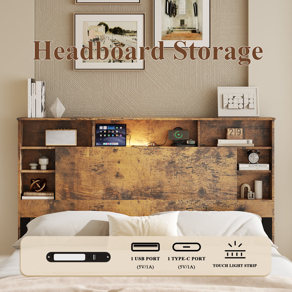 Wood Platform Bed