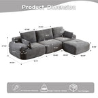 Modern Memory Foam Cloud Sofa