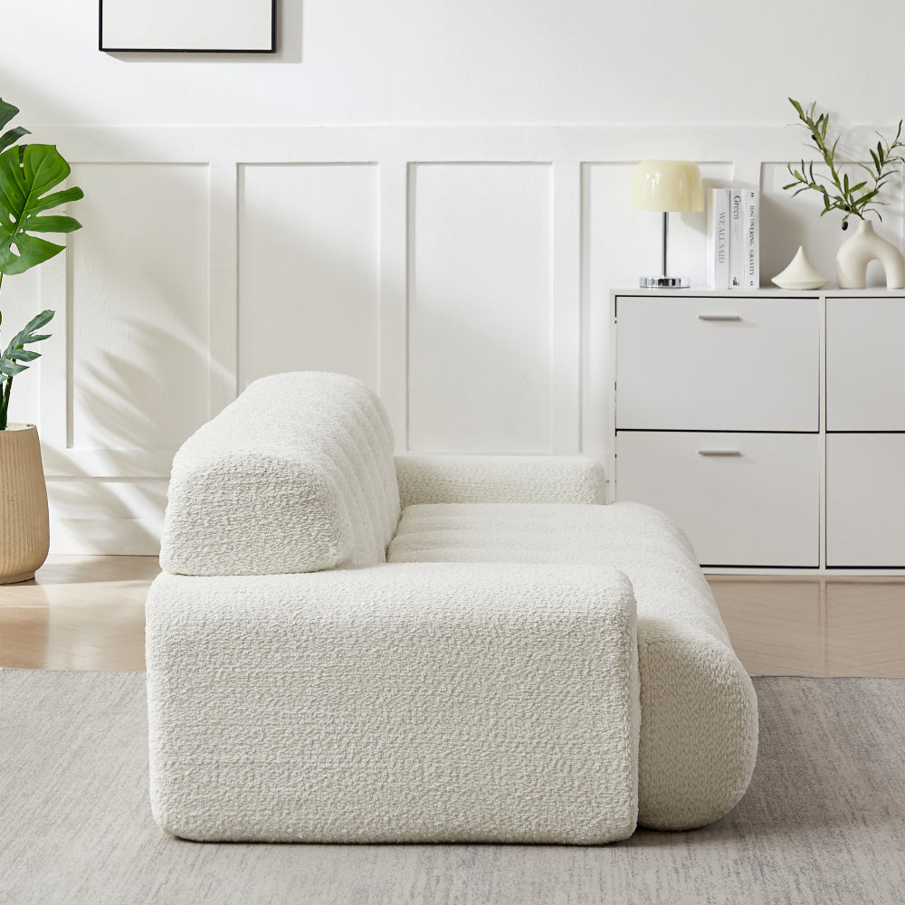 87.4" Cloud Series 3-Seat Minimalist
