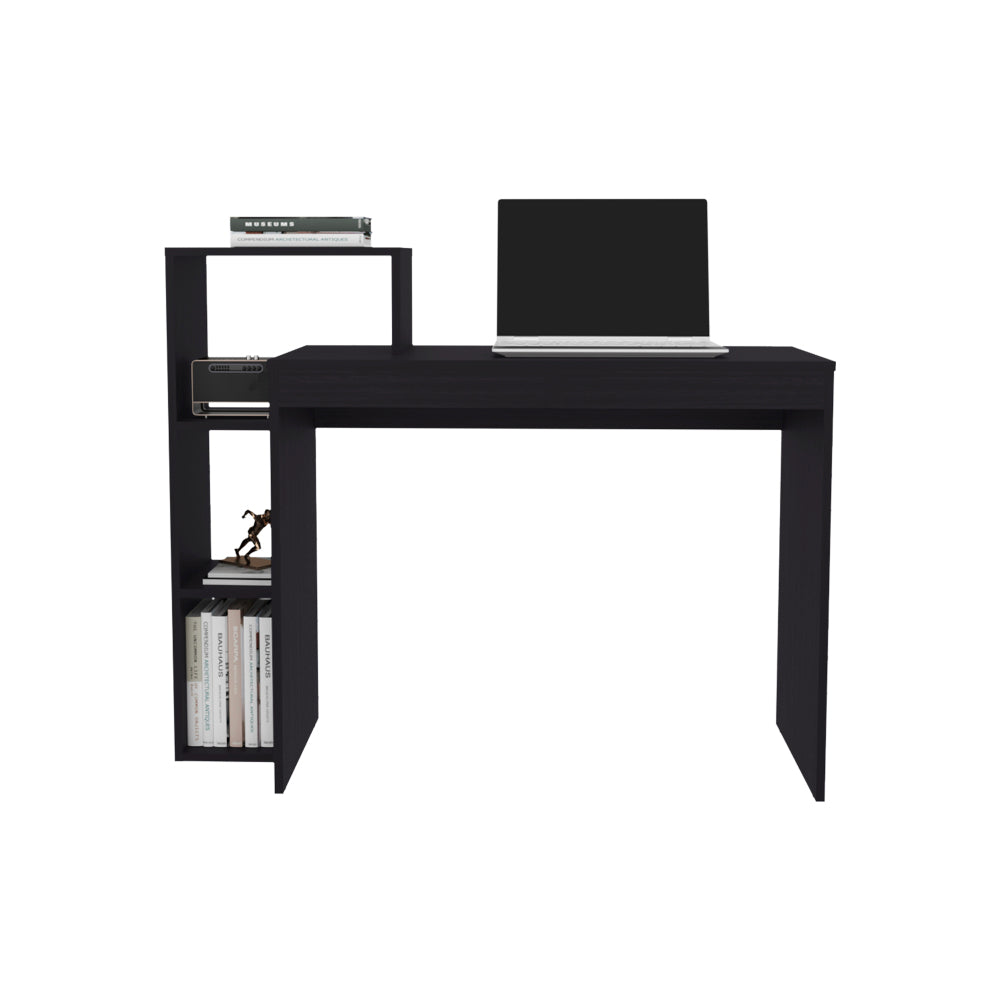 35.98" Wide Classic Writing Desk with 4-Shelf