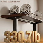 47" Solid Rubberwood Electric Standing Desk